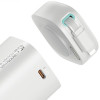 USAMS US-CD217 XMF Series powerbank 18000 mAh, PD 45W snelladen, met Lightning-kabel, zwart