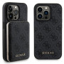 Guess GUBPM5P14L4GEMGK Apple iPhone 14 Pro hardcase + 5000 mAh MagSafe powerbank bundel, 4G Metal Logo, zwart