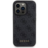 Guess GUBPM5P14X4GEMGK Apple iPhone 14 Pro Max hardcase + 5000 mAh MagSafe powerbank bundel, 4G Metal Logo, zwart