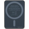 Guess GUPBM5AL4DMD 4G Strassed Metal Logo MagSafe inductie powerbank 5000 mAh, 15W, goud