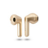 Guess GUTWST82TRD draadloze TWS in-ear hoofdtelefoon met dockingstation, Triangle Logo, Bluetooth 5.0, goud