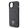Guess GUHCP15MP4TDSCPK Apple iPhone 15 Plus / 14 Plus hardcase, Crossbody 4G Metal Logo, zwart