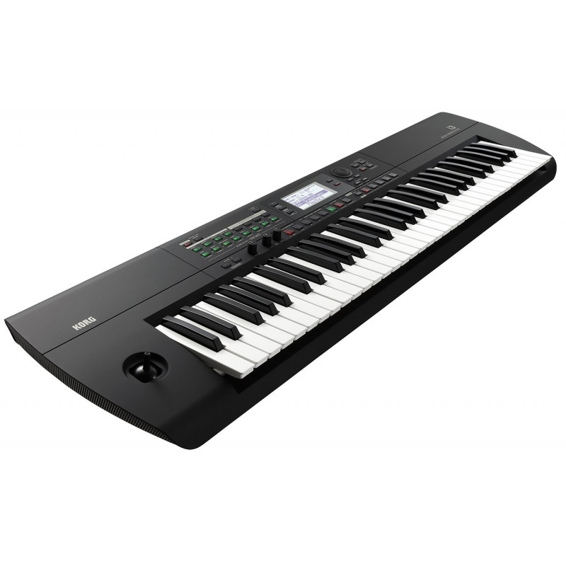 Korg i3 MIDI-keyboard, 61 toetsen, USB, zwart