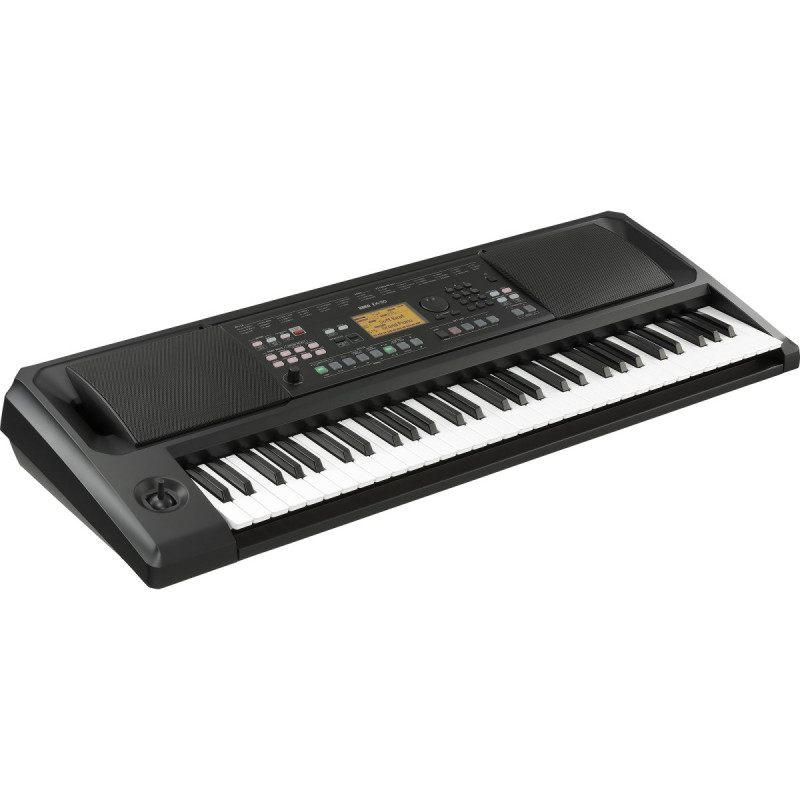 Korg EK-50 elektrisch keyboard, digitale synthesizer, 61 toetsen, zwart