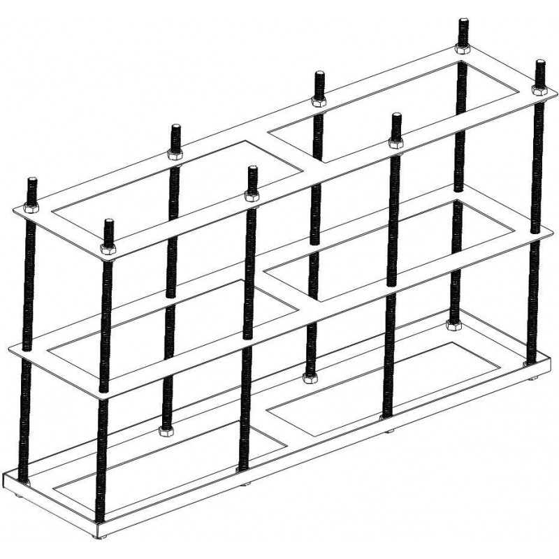 Ernitec 0070-24900-MOUNT-KIOSK grondbeugel voor 55-86" displays