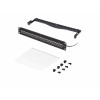 StarTech.com C6APANELSTP241UFT 24-poorts 1U feed-through patchpaneel, afgeschermd Cat6a, RJ45, 19", zwart