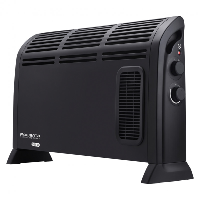 Rowenta Vectissimo Turbo CO3035F1 convectorventilatorkachel, 2400 W, zwart
