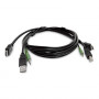 StarTech.com SKHDMMKVM-06-TAA TAA-conforme HDMI KVM-kabel, USB 2.0, 3,5 mm audio, 1,8 m
