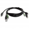 StarTech.com SKHDMMKVM-06-TAA TAA-conforme HDMI KVM-kabel, USB 2.0, 3,5 mm audio, 1,8 m