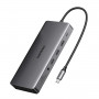 Ugreen Revodok Pro 313 USB-C laptop-dockingstation (15978), UGR1851, 100 W, grijs