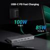 Ugreen Revodok Pro 313 USB-C laptop-dockingstation (15978), UGR1851, 100 W, grijs
