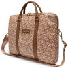 Guess GCube Stripes GUCB15HGCFSEW laptoptas, tot 16 inch, bruin