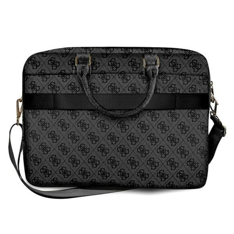 Guess GUCB15G4GFGR 15-inch laptoptas, 4G Uptown, grijs