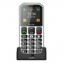Beafon SL280pro LTE 4G Silver Line groottoetsen-telefoon, zwart-wit