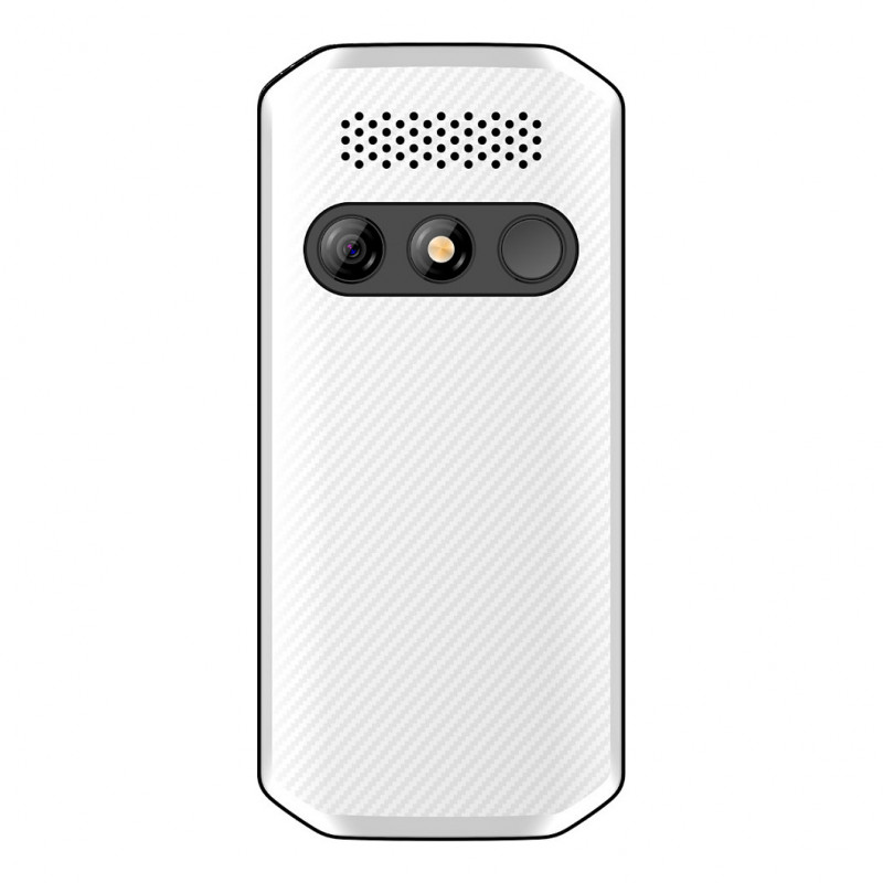 Beafon SL280pro LTE 4G Silver Line groottoetsen-telefoon, zwart-wit
