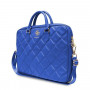 Guess GUCB15ZPSQSSGB 16-inch laptoptas, Quilted 4G, blauw