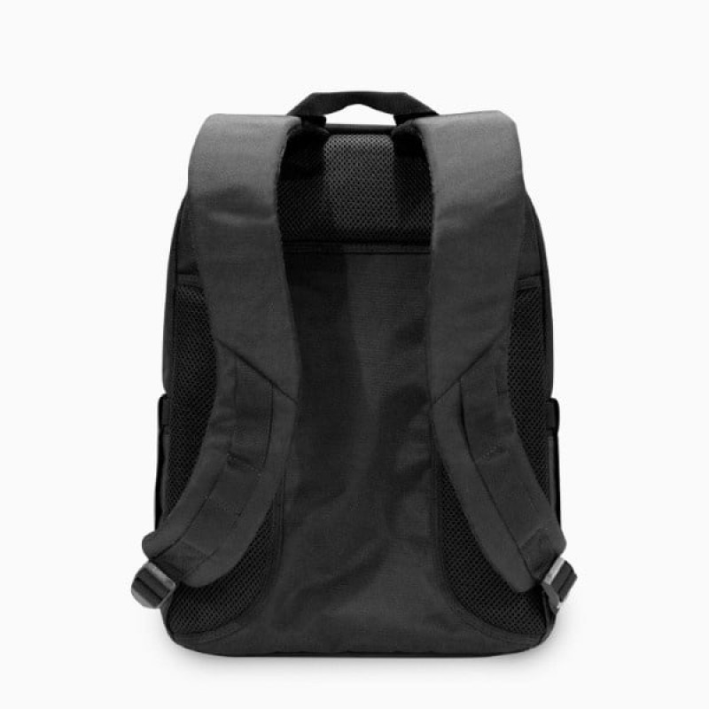 BMW BMBP15SPCTFK 16-inch rugzak, Carbon&Leather Tricolor, zwart