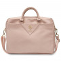 Guess GUCB15ZPGSTEGP 16-inch laptoptas, Triangle 4G, roze