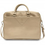 Guess GUCB15ZPGSTEGD 16-inch laptoptas, Triangle 4G, lichtgoud