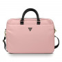 Guess GUCB15NTMLLP Laptoptas tot 16 inch, Nylon Triangle Logo, roze