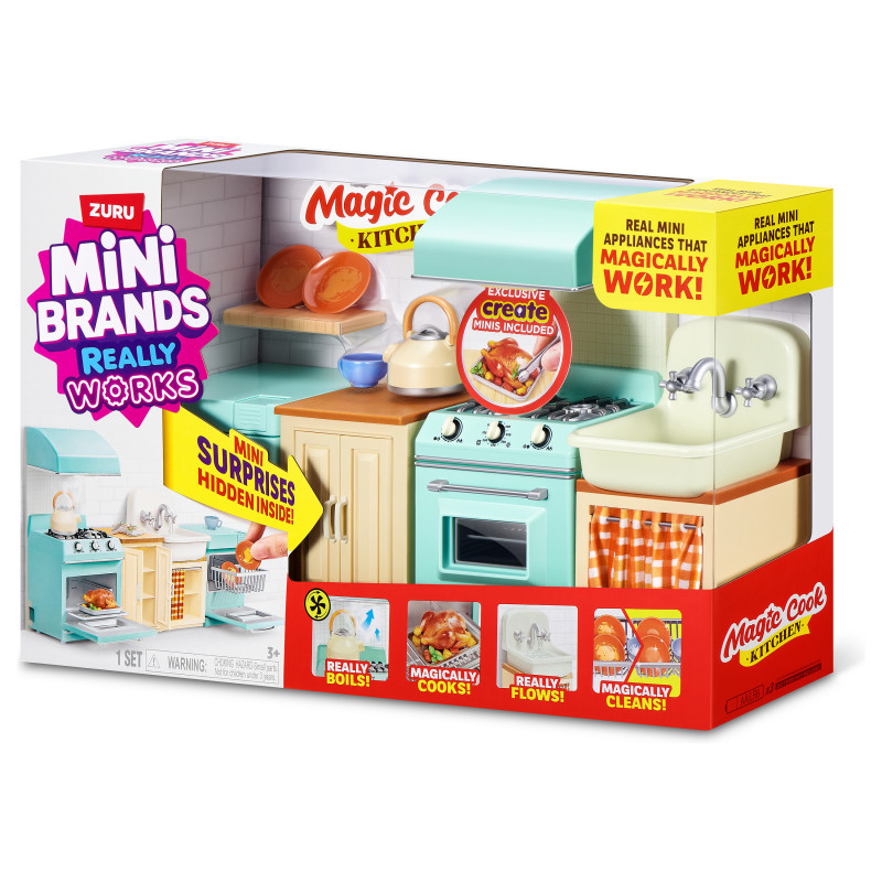 ZURU Mini Brands Magic Cook Keukenspeelset Serie 1