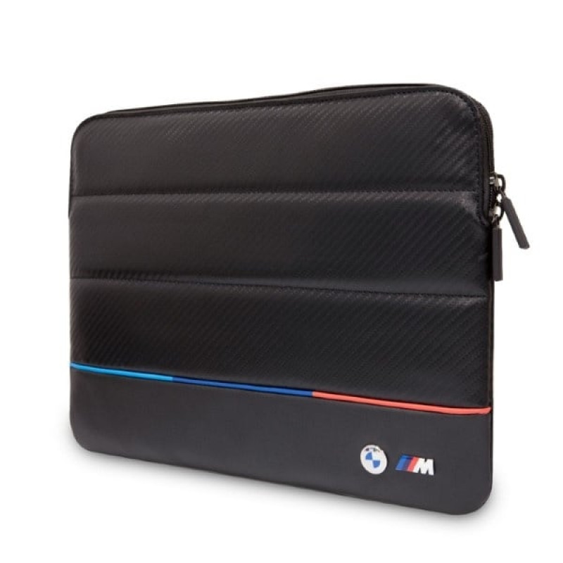 BMW BMCS14PUCARTCBK Laptophoes, 14 inch, zwart Carbon Tricolor