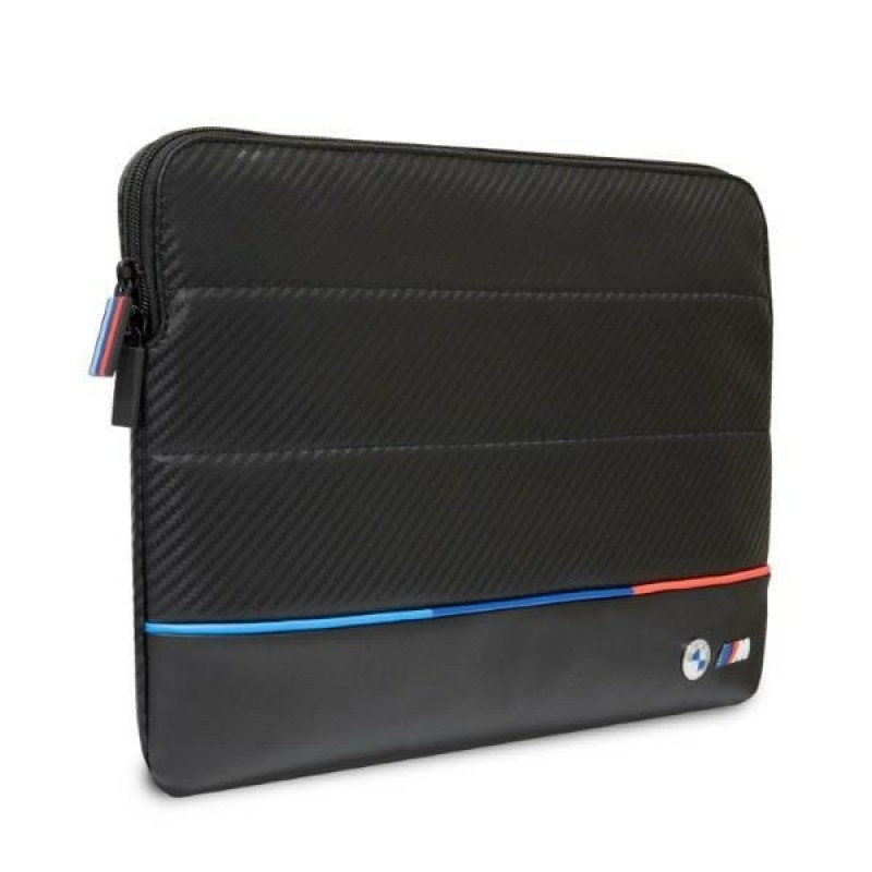 BMW BMCS14PUCARTCBK Laptophoes, 14 inch, zwart Carbon Tricolor