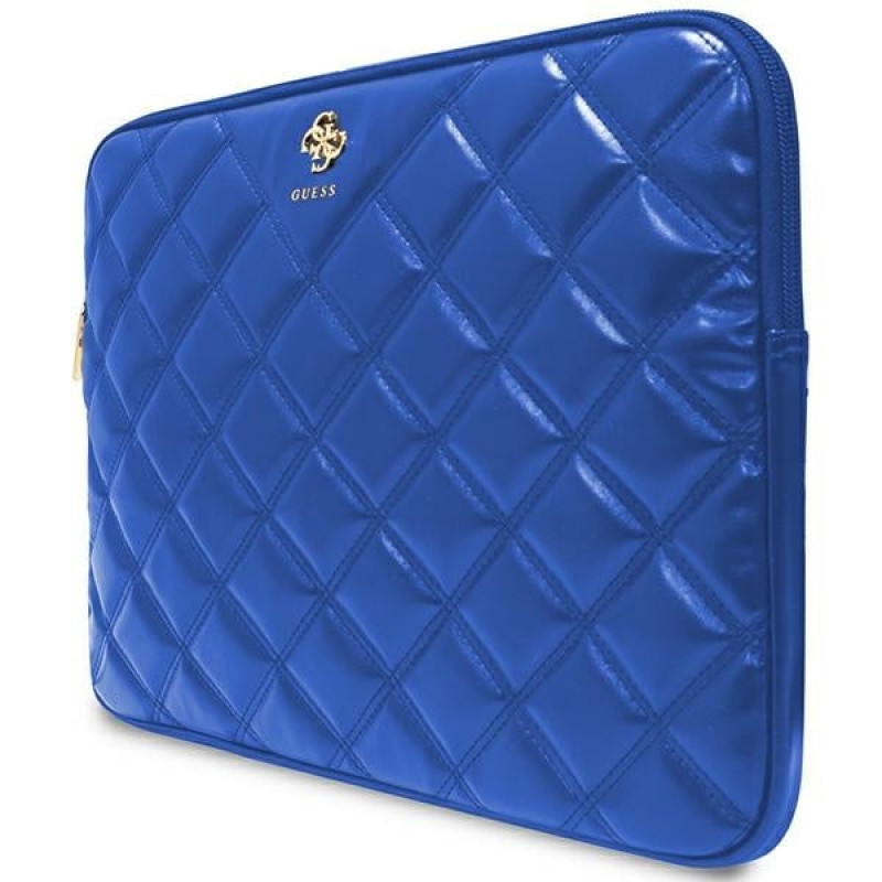 Guess Quilted 4G Laptophoes GUCS14ZPSQSSGB 14", blauw