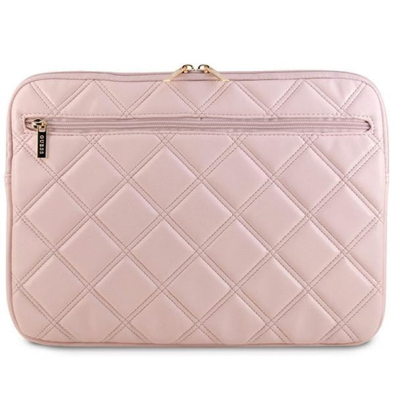 Guess Quilted 4G laptop hoes GUCS14ZPSQSSGP 14", roze