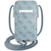 Guess GUPHL4GMGBL 4G Big Metal Logo hardcase voor 6,7" smartphones, blauw