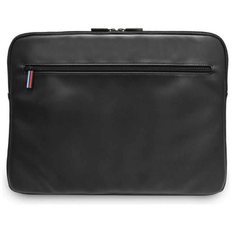 BMW Carbon Pockets & Metal Logo Laptophoes 14", zwart