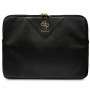 Guess GUCS16ZPGSTEGK ZIP Leather Triangle 4G laptop-hoes 16", zwart