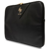 Guess GUCS16ZPGSTEGK ZIP Leather Triangle 4G laptop-hoes 16", zwart