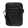 Guess GUTB10QLBK Quilted tabletas-tas 10", zwart