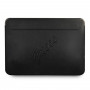 Guess GUCS13PUSASBK Saffiano Script hoes voor 13" laptop, zwart