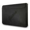 Guess GUCS13PUSASBK Saffiano Script hoes voor 13" laptop, zwart