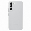 Samsung EF-VS901LJ Leren hoesje voor Galaxy S22, lichtgrijs