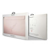 Guess GUCS13PUSASPI Saffiano Script-hoes voor 13" laptop, roze