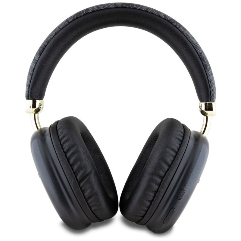Guess 4G Triangle Logo draadloze over-ear koptelefoon, Bluetooth 5.3, zwart