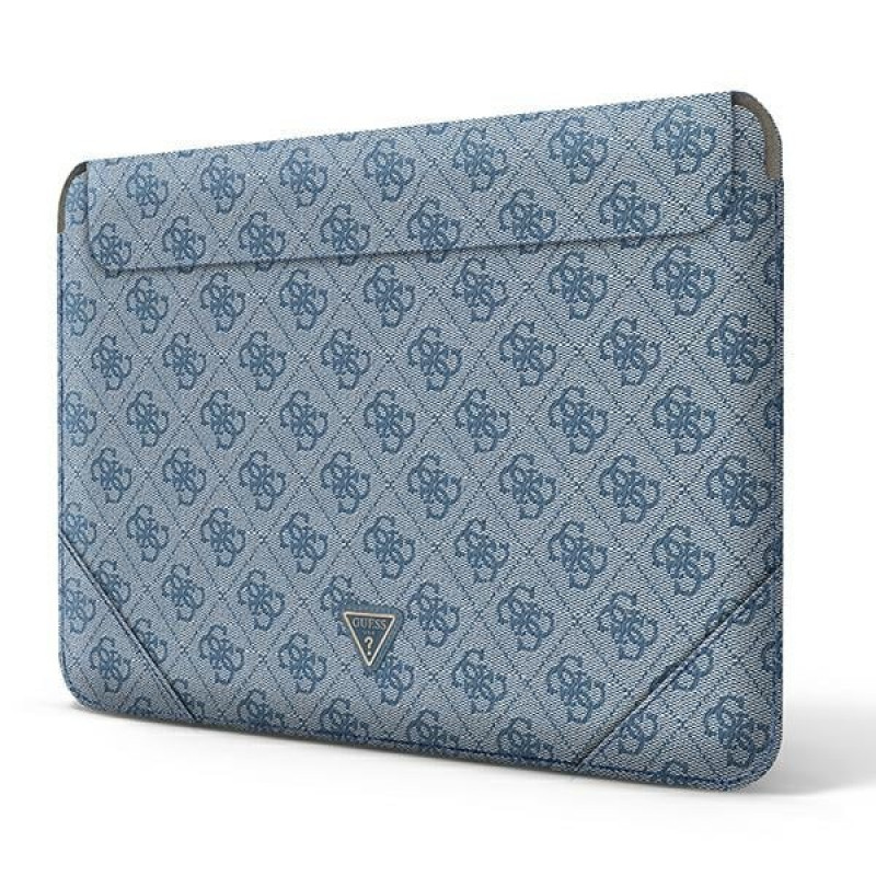 Guess GUCS14P4TB laptop-hoes 13/14 inch, 4G Uptown Triangle, blauw