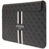 Guess GUCS14P4RPSK laptop hoes 14 inch, 4G Printed Stripes, zwart