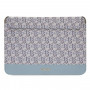 Guess GUCS14HGCFSEB laptophoes 14 inch, GCube Stripes, blauw