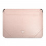Guess GUCS16PSATLP laptop hoes 16 inch, Saffiano Triangle, roze