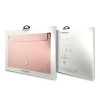 Guess GUCS16PSATLP laptop hoes 16 inch, Saffiano Triangle, roze