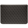 Guess GUCS14PS4SGK laptop sleeve 14 inch, 4G Stripe Metal Logo, zwart