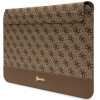 Guess GUCS14PS4SGW laptop hoes 14 inch, 4G Stripe Metal Logo, bruin