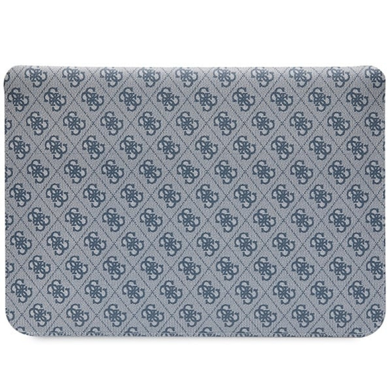 Guess GUCS14PS4SGB laptop hoes 14 inch, 4G Stripe Metal Logo, blauw