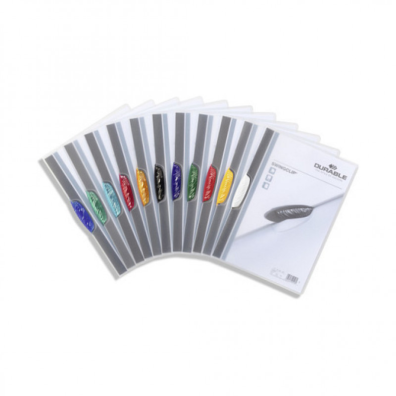 Durable SWINGCLIP 30 A4 clipmap 226000, transparant (25 stuks)