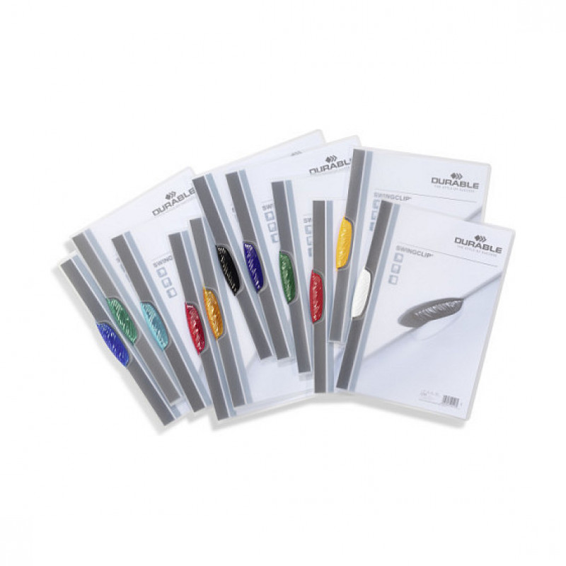 Durable SWINGCLIP 30 A4 clipmap 226000, transparant (25 stuks)