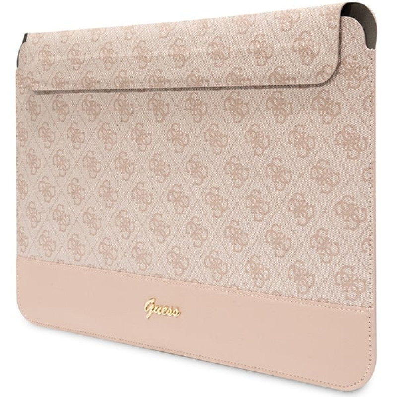 Guess GUCS14PS4SGP laptop hoes 14 inch, 4G Stripe Metal Logo, roze